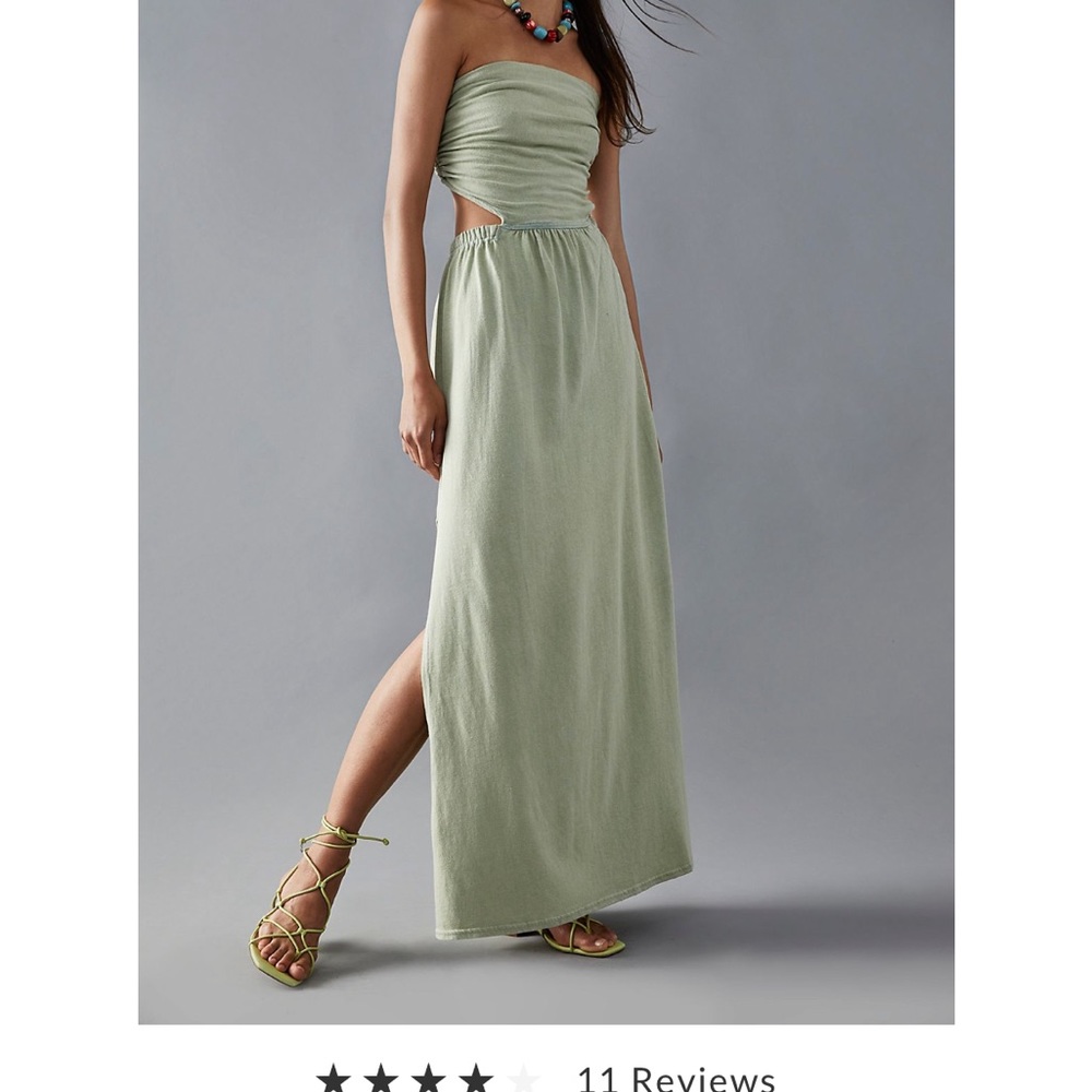 NWT free people maxi dress in navy!